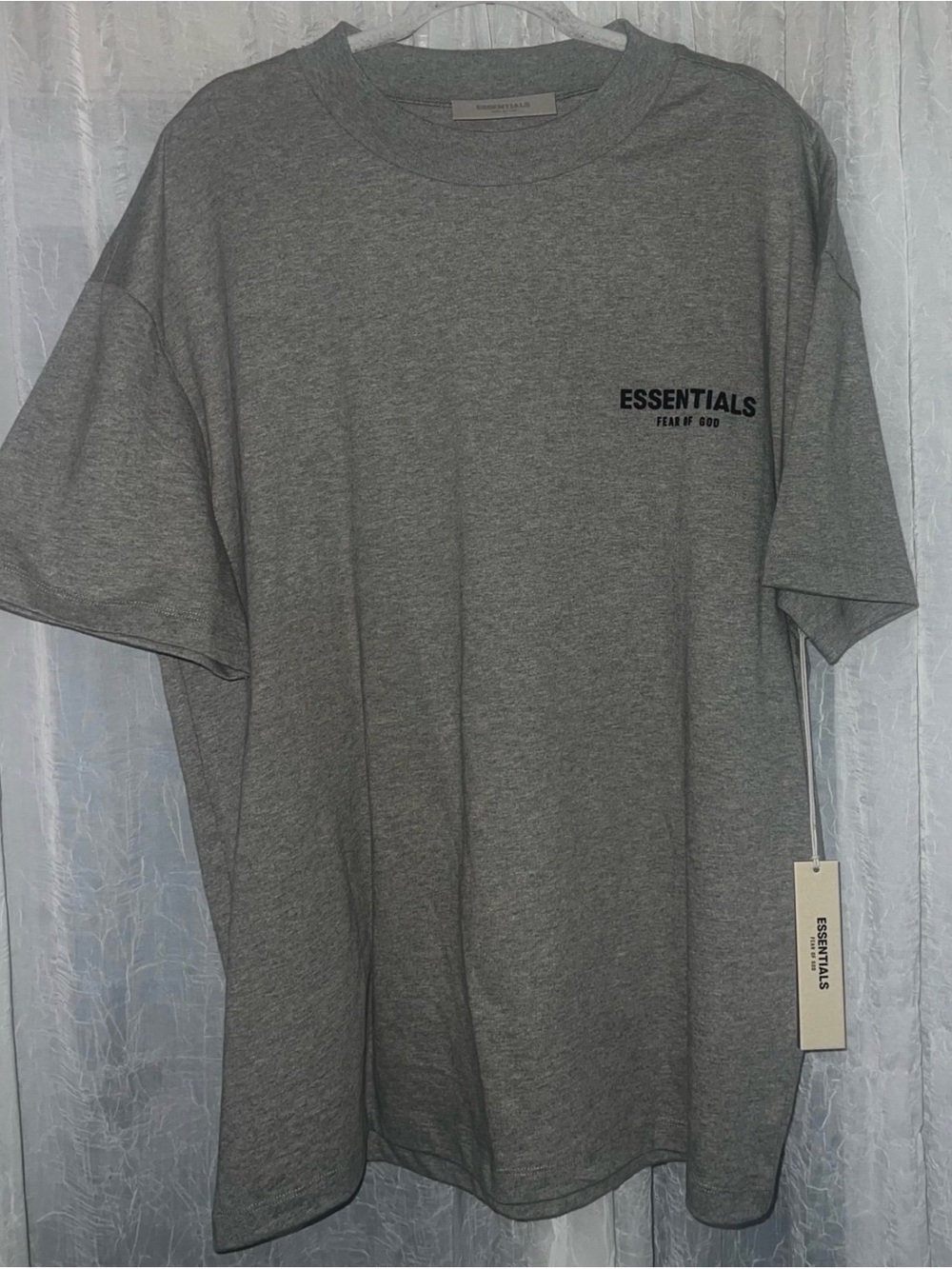 NWT Essentials Fear of God Dark Oatmeal Tee size large streetwear
